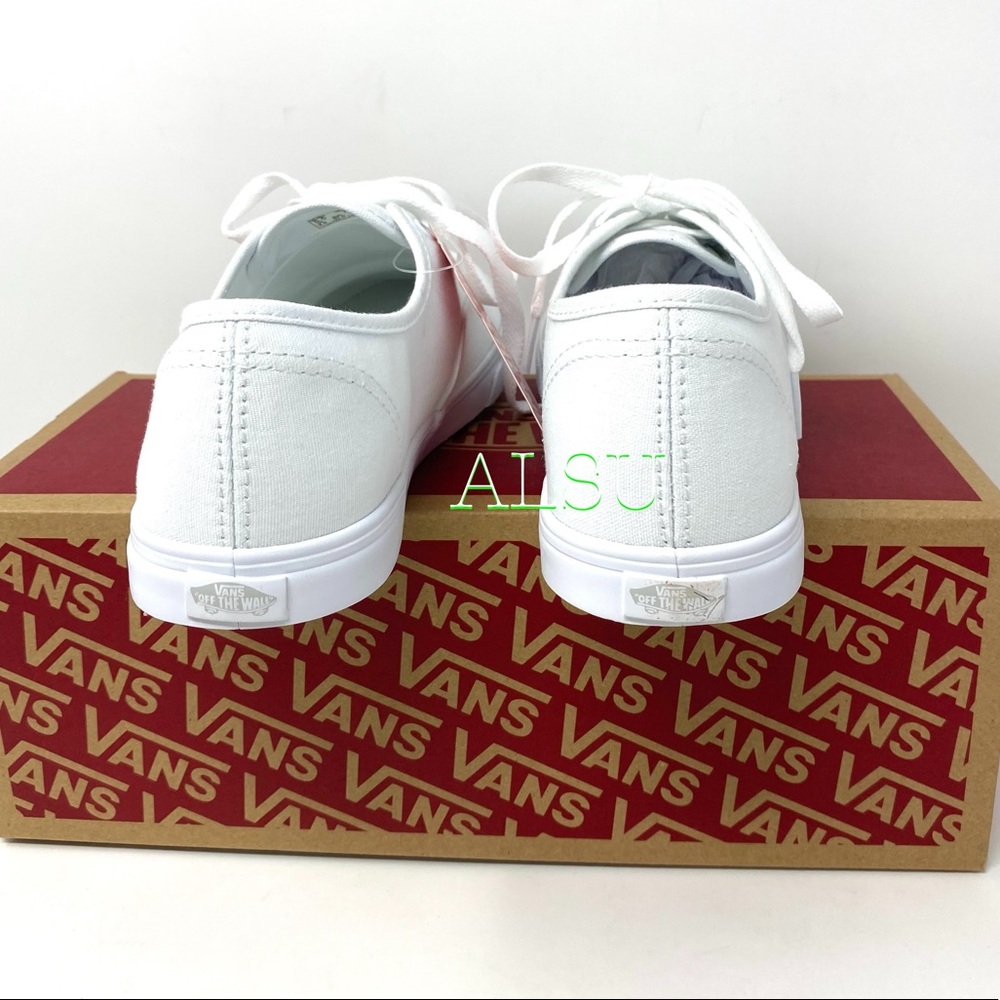 VANS Authentic Lo Pro White Canvas Women’s Sneakers Size 10 VN000GYQW00 - Picture 5 of 9